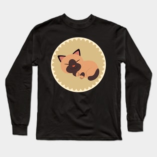 sleeping cat Long Sleeve T-Shirt